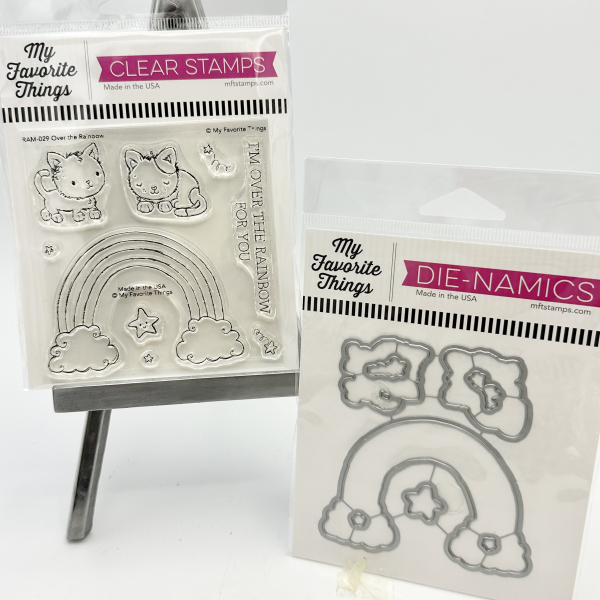 MFT Die-Namics Stanz & Stempel Set - Over the Rainbow